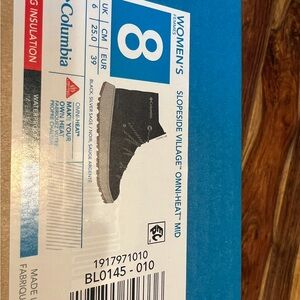 Columbia snow boot slopeside village mid size 8